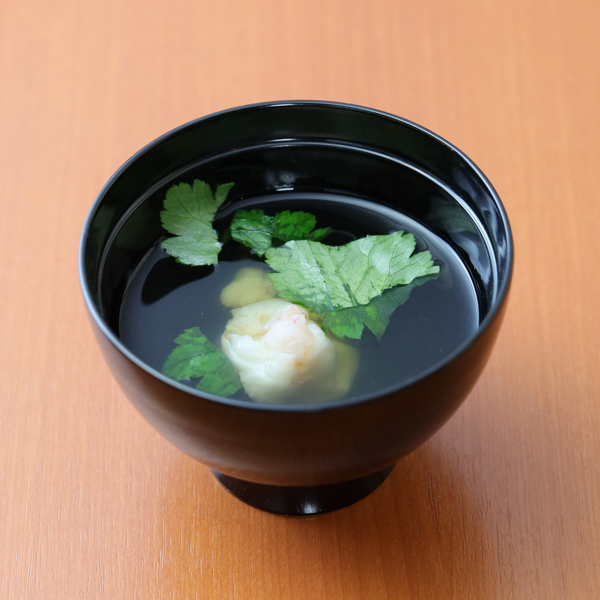 海老真丈のお吸い物